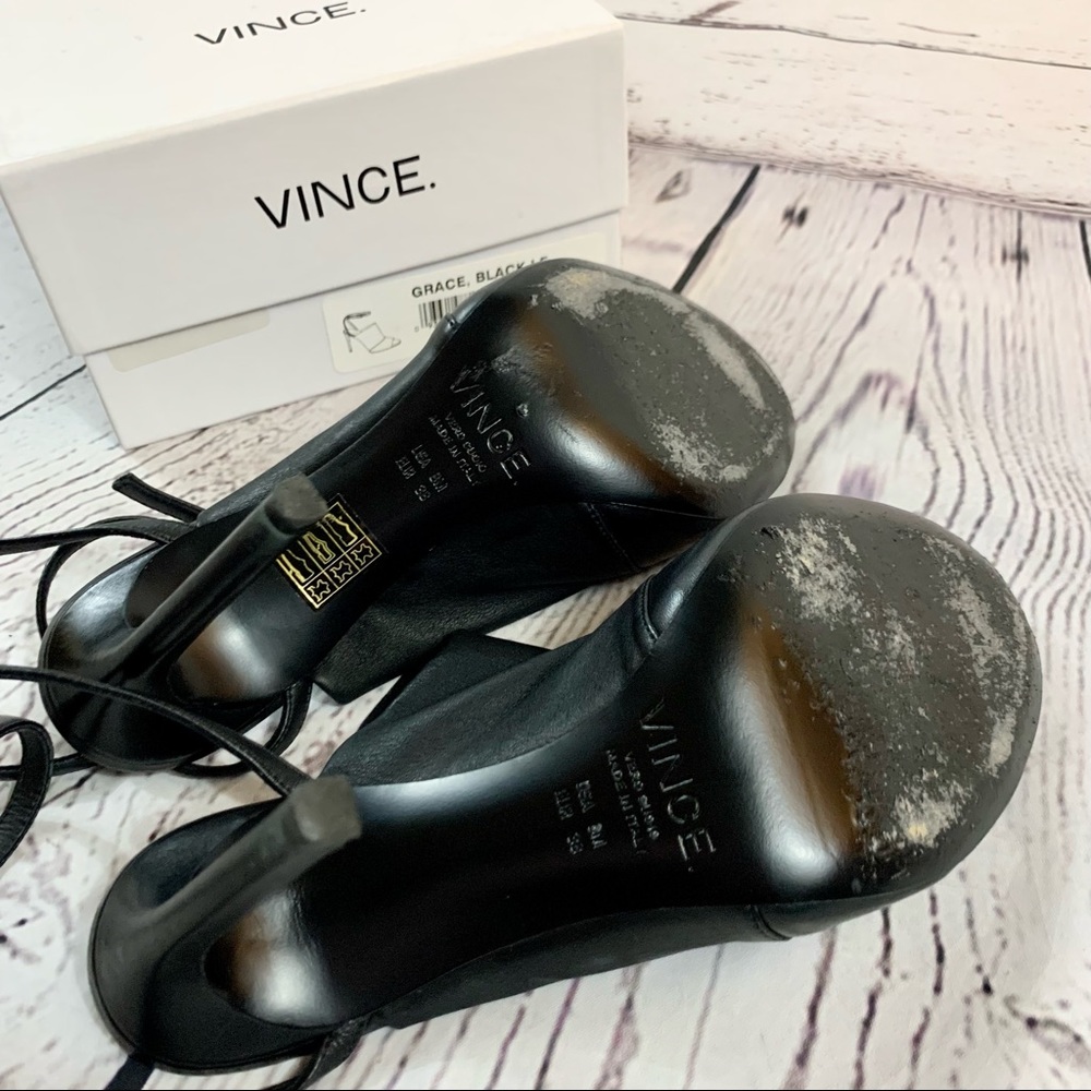 Vince Grace Open Toe Ankle Strap Sandal 8 - Picture 11 of 15